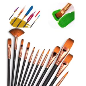 Conjunto de 10 Pincéis