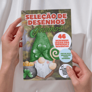 Conheça algumas página da seleção de desenhos de gnomos