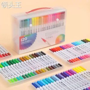 Kit Canetas 2 em 1 Brush Lettering e Ponta Fina Dual Pen