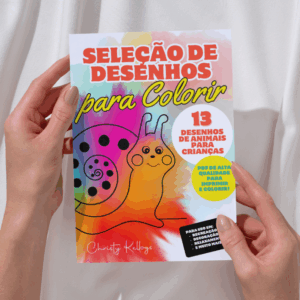 Seleção de desenhos para pintar ANIMAIS