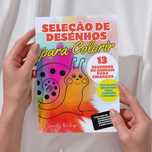 Seleção de desenhos para pintar ANIMAIS